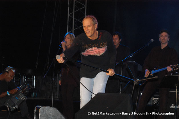 Michael Bolton - Air Jamaica Jazz & Blues Festival 2007 - The Art of Music -  Thursday, January 25th - 10th Anniversary - Air Jamaica Jazz & Blues Festival 2007 - The Art of Music - Tuesday, January 23 - Saturday, January 27, 2007, The Aqueduct on Rose Hall, Montego Bay, Jamaica - Negril Travel Guide, Negril Jamaica WI - http://www.negriltravelguide.com - info@negriltravelguide.com...!