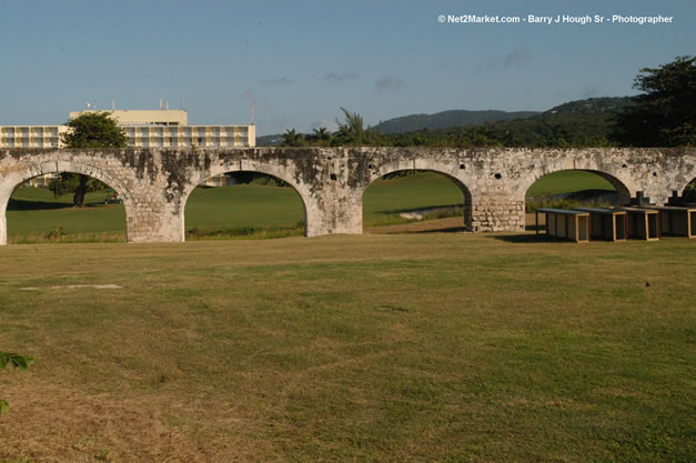 TurnKey Production's Office & Aqueduct Venue Under Construction - Tuesday, January 16th - 10th Anniversary - Air Jamaica Jazz & Blues Festival 2007 - The Art of Music - Tuesday, January 23 - Saturday, January 27, 2007, The Aqueduct on Rose Hall, Montego Bay, Jamaica - Negril Travel Guide, Negril Jamaica WI - http://www.negriltravelguide.com - info@negriltravelguide.com...!