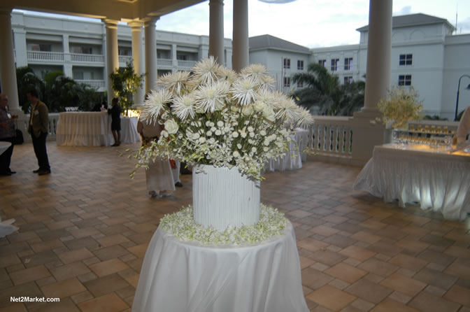 The Ritz Carlton Caribbean Cocktail Reception, Montego Bay - Caribbean MarketPlace 2005 by the Caribbean Hotel Association - Negril Travel Guide, Negril Jamaica WI - http://www.negriltravelguide.com - info@negriltravelguide.com...!