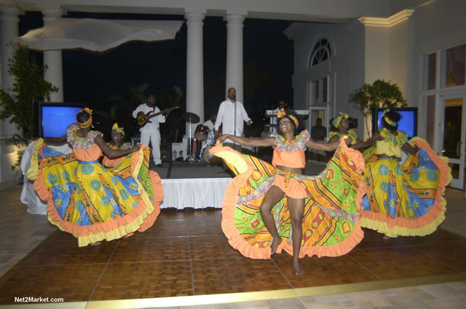 The Ritz Carlton Caribbean Cocktail Reception, Montego Bay - Caribbean MarketPlace 2005 by the Caribbean Hotel Association - Negril Travel Guide, Negril Jamaica WI - http://www.negriltravelguide.com - info@negriltravelguide.com...!