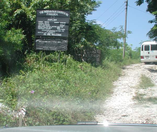 On the Way to The Moravian Church in Jamaica  - Negril Chamber of Commerce Community Guide Training Programme Photos - Negril Travel Guide, Negril Jamaica WI - http://www.negriltravelguide.com - info@negriltravelguide.com...!