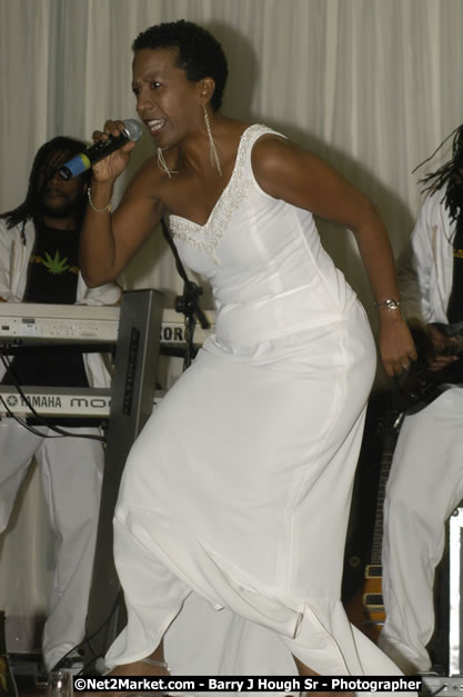 Karen Smith - Reflections - Cure Fest 2007 - All White Birth-Night Party - Hosted by Jah Cure - Starfish Trelawny Hotel - Trelawny, Jamaica - Friday, October 12, 2007 - Cure Fest 2007 October 12th-14th, 2007 Presented by Danger Promotions, Iyah Cure Promotions, and Brass Gate Promotions - Alison Young, Publicist - Photographs by Net2Market.com - Barry J. Hough Sr, Photographer - Negril Travel Guide, Negril Jamaica WI - http://www.negriltravelguide.com - info@negriltravelguide.com...!