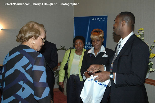 Holiday Inn SunSpree Resort & Delta Air Lines Cocktail Reception in Commemoration of Delta Air Lines Inaugural Flight From New York's JFK Airport to Sangster International Airport, Montego Bay, Jamaica - June 9, 2007 - Sangster International Airport - Montego Bay, St James, Jamaica W.I. - MBJ Limited - Transforming Sangster International Airport into a world class facility - Photographs by Net2Market.com - Negril Travel Guide, Negril Jamaica WI - http://www.negriltravelguide.com - info@negriltravelguide.com...!