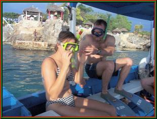 Famous Rackliff Glass Boat - Negril, Jamaica W.I.