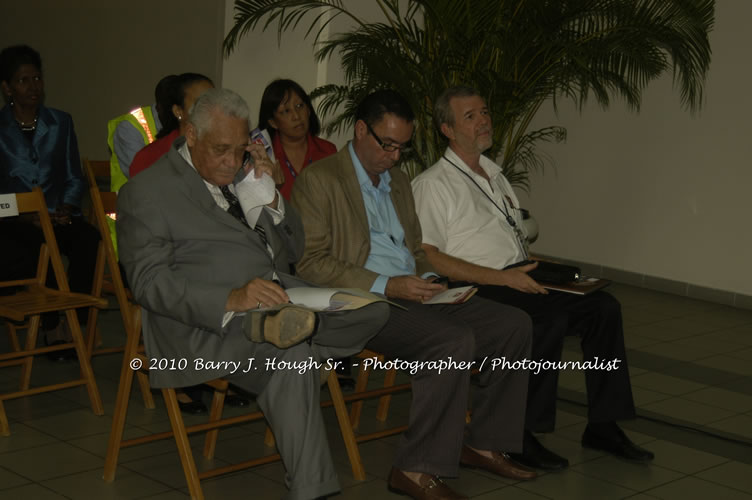 Jamaica Air Shuttle Launch @ MBJ Airports Limited, Wednesday, January 20, 2010, Sangster International Airport, Montego Bay, St. James, Jamaica W.I. - Photographs by Net2Market.com - Barry J. Hough Sr, Photographer/Photojournalist - The Negril Travel Guide - Negril's and Jamaica's Number One Concert Photography Web Site with over 40,000 Jamaican Concert photographs Published -  Negril Travel Guide, Negril Jamaica WI - http://www.negriltravelguide.com - info@negriltravelguide.com...!