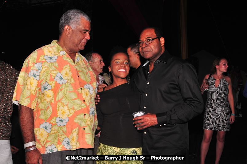 Minister of Tourism, Edmund Bartlett @ Jamaica Jazz and Blues Festival 2009 - Presented by Air Jamaica - Saturday, January 24, 2009 - Venue at the Aqueduct on Rose Hall Resort &amp; Country Club, Montego Bay, Jamaica - Thursday, January 22 - Saturday, January 24, 2009 - Photographs by Net2Market.com - Barry J. Hough Sr, Photographer/Photojournalist - Negril Travel Guide, Negril Jamaica WI - http://www.negriltravelguide.com - info@negriltravelguide.com...!