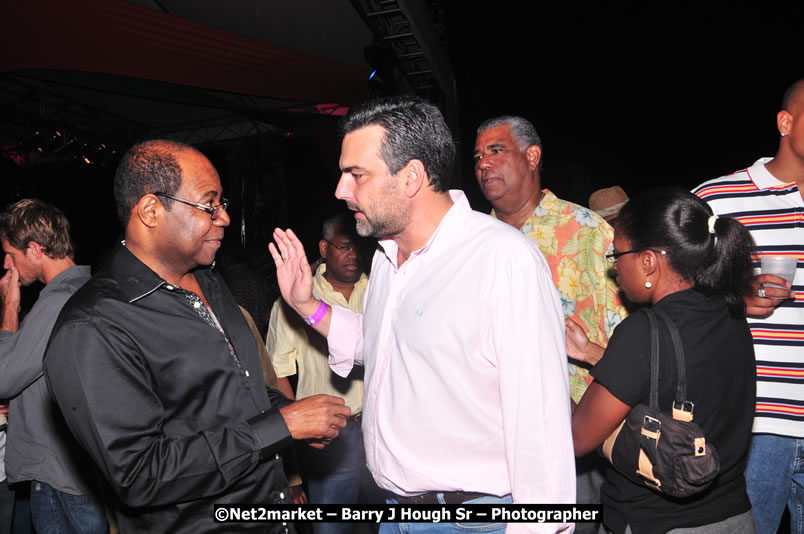 Minister of Tourism, Edmund Bartlett @ Jamaica Jazz and Blues Festival 2009 - Presented by Air Jamaica - Saturday, January 24, 2009 - Venue at the Aqueduct on Rose Hall Resort &amp; Country Club, Montego Bay, Jamaica - Thursday, January 22 - Saturday, January 24, 2009 - Photographs by Net2Market.com - Barry J. Hough Sr, Photographer/Photojournalist - Negril Travel Guide, Negril Jamaica WI - http://www.negriltravelguide.com - info@negriltravelguide.com...!