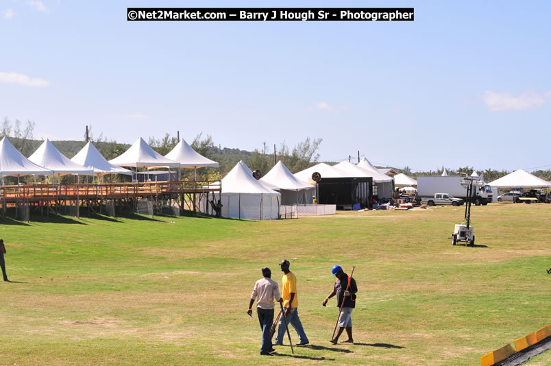 Preparations Continue [One Day To Go] at the Venue & Office - Jamaica Jazz and Blues Festival 2009 - Presented by Air Jamaica - Thursday, January 15, 2009 - Venue at the Aqueduct on Rose Hall Resort &amp; Country Club, Montego Bay, Jamaica - Thursday, January 22 - Saturday, January 24, 2009 - Photographs by Net2Market.com - Barry J. Hough Sr, Photographer/Photojournalist - Negril Travel Guide, Negril Jamaica WI - http://www.negriltravelguide.com - info@negriltravelguide.com...!