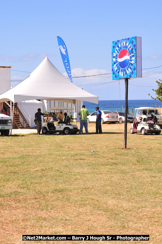 Preparations Continue [One Day To Go] at the Venue & Office - Jamaica Jazz and Blues Festival 2009 - Presented by Air Jamaica - Thursday, January 15, 2009 - Venue at the Aqueduct on Rose Hall Resort &amp; Country Club, Montego Bay, Jamaica - Thursday, January 22 - Saturday, January 24, 2009 - Photographs by Net2Market.com - Barry J. Hough Sr, Photographer/Photojournalist - Negril Travel Guide, Negril Jamaica WI - http://www.negriltravelguide.com - info@negriltravelguide.com...!