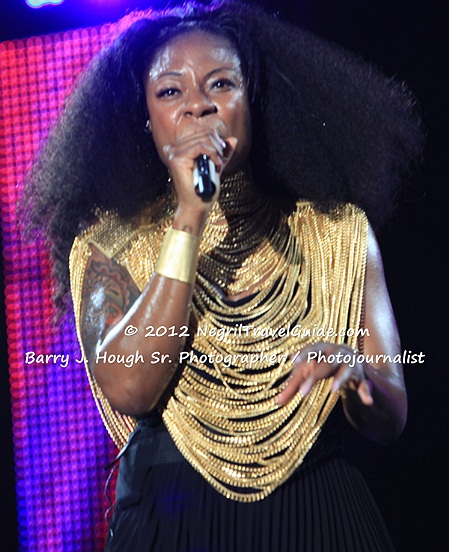 Jully Black at Jamaica Jazz & Blues Festival 2012