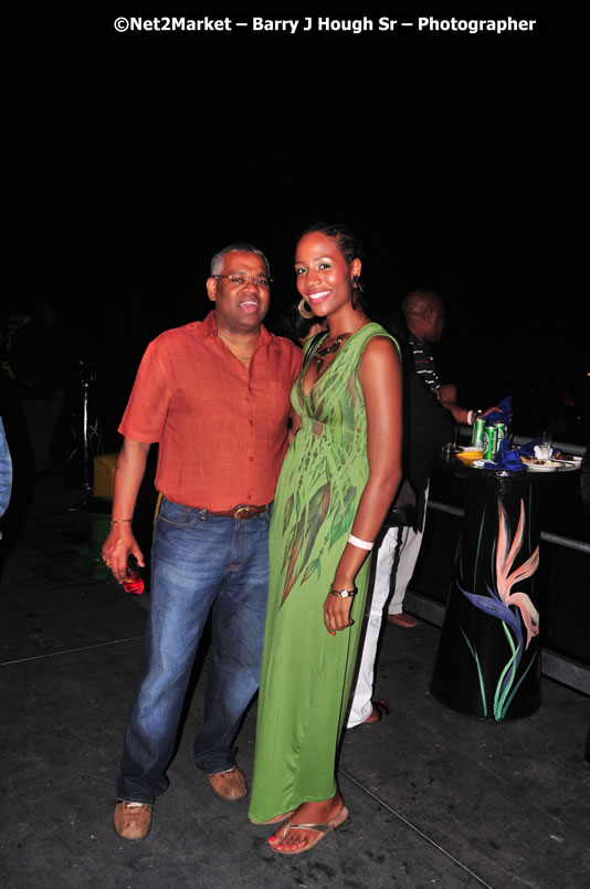 Minister of Tourism, Edmund Bartlett @ Jamaica Jazz and Blues Festival 2009 - Presented by Air Jamaica - Thursday, January 22, 2009 - Venue at the Aqueduct on Rose Hall Resort &amp; Country Club, Montego Bay, Jamaica - Thursday, January 22 - Saturday, January 24, 2009 - Photographs by Net2Market.com - Barry J. Hough Sr, Photographer/Photojournalist - Negril Travel Guide, Negril Jamaica WI - http://www.negriltravelguide.com - info@negriltravelguide.com...!