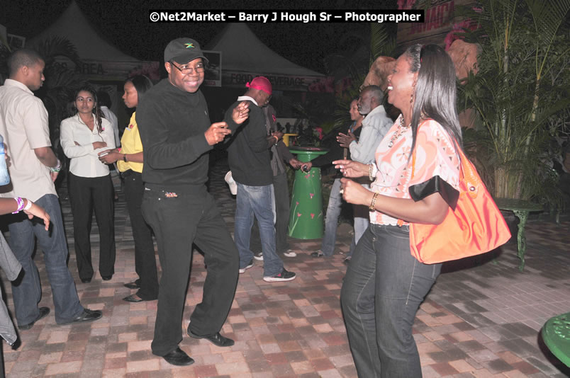 Minister of Tourism, Edmund Bartlett @ Jamaica Jazz and Blues Festival 2009 - Presented by Air Jamaica - Thursday, January 22, 2009 - Venue at the Aqueduct on Rose Hall Resort &amp; Country Club, Montego Bay, Jamaica - Thursday, January 22 - Saturday, January 24, 2009 - Photographs by Net2Market.com - Barry J. Hough Sr, Photographer/Photojournalist - Negril Travel Guide, Negril Jamaica WI - http://www.negriltravelguide.com - info@negriltravelguide.com...!