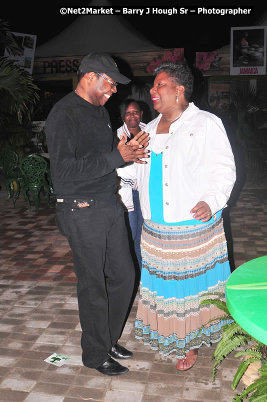 Minister of Tourism, Edmund Bartlett @ Jamaica Jazz and Blues Festival 2009 - Presented by Air Jamaica - Thursday, January 22, 2009 - Venue at the Aqueduct on Rose Hall Resort &amp; Country Club, Montego Bay, Jamaica - Thursday, January 22 - Saturday, January 24, 2009 - Photographs by Net2Market.com - Barry J. Hough Sr, Photographer/Photojournalist - Negril Travel Guide, Negril Jamaica WI - http://www.negriltravelguide.com - info@negriltravelguide.com...!