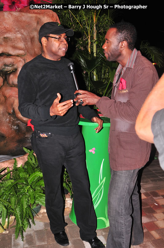 Minister of Tourism, Edmund Bartlett @ Jamaica Jazz and Blues Festival 2009 - Presented by Air Jamaica - Thursday, January 22, 2009 - Venue at the Aqueduct on Rose Hall Resort &amp; Country Club, Montego Bay, Jamaica - Thursday, January 22 - Saturday, January 24, 2009 - Photographs by Net2Market.com - Barry J. Hough Sr, Photographer/Photojournalist - Negril Travel Guide, Negril Jamaica WI - http://www.negriltravelguide.com - info@negriltravelguide.com...!