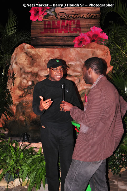 Minister of Tourism, Edmund Bartlett @ Jamaica Jazz and Blues Festival 2009 - Presented by Air Jamaica - Thursday, January 22, 2009 - Venue at the Aqueduct on Rose Hall Resort &amp; Country Club, Montego Bay, Jamaica - Thursday, January 22 - Saturday, January 24, 2009 - Photographs by Net2Market.com - Barry J. Hough Sr, Photographer/Photojournalist - Negril Travel Guide, Negril Jamaica WI - http://www.negriltravelguide.com - info@negriltravelguide.com...!