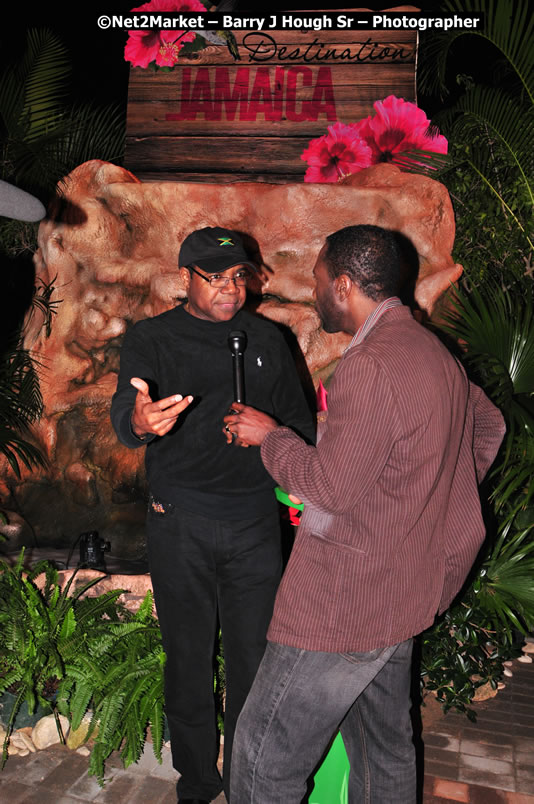 Minister of Tourism, Edmund Bartlett @ Jamaica Jazz and Blues Festival 2009 - Presented by Air Jamaica - Thursday, January 22, 2009 - Venue at the Aqueduct on Rose Hall Resort &amp; Country Club, Montego Bay, Jamaica - Thursday, January 22 - Saturday, January 24, 2009 - Photographs by Net2Market.com - Barry J. Hough Sr, Photographer/Photojournalist - Negril Travel Guide, Negril Jamaica WI - http://www.negriltravelguide.com - info@negriltravelguide.com...!