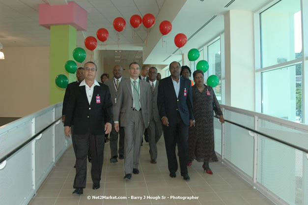 Minister of Tourism, Hon. Edmund Bartlett - Director of Tourism, Basil Smith, and Mayor of Montego Bay, Councillor Charles Sinclair Launch of Winter Tourism Season at Sangster International Airport, Saturday, December 15, 2007 - Sangster International Airport - MBJ Airports Limited, Montego Bay, Jamaica W.I. - Photographs by Net2Market.com - Barry J. Hough Sr, Photographer - Negril Travel Guide, Negril Jamaica WI - http://www.negriltravelguide.com - info@negriltravelguide.com...!