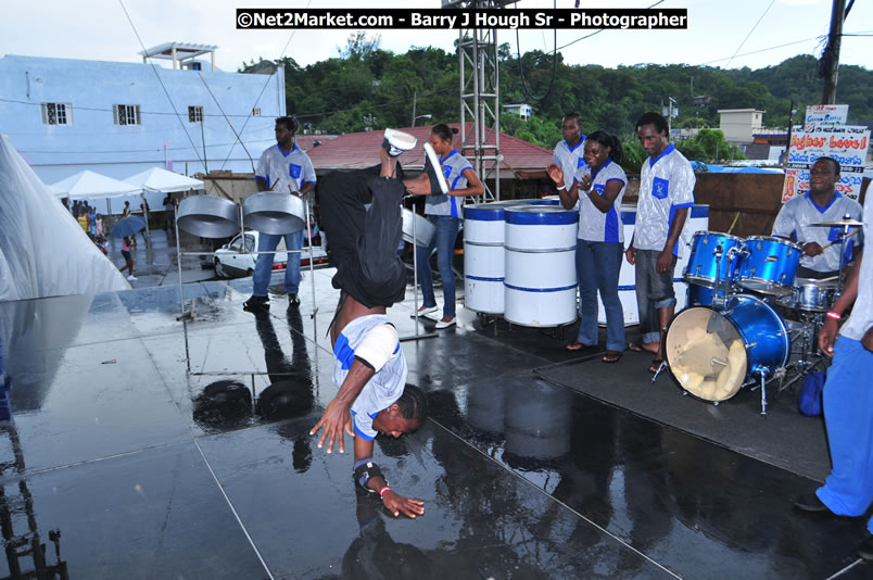 Lucea Cross the Harbour @ Lucea Car Park - All Day Event - Cross the Harbour Swim, Boat Rides, and Entertainment for the Family - Concert Featuring: Bushman, George Nooksl, Little Hero, Bushi One String, Dog Rice and many local Artists - Friday, August 1, 2008 - Lucea, Hanover Jamaica - Photographs by Net2Market.com - Barry J. Hough Sr. Photojournalist/Photograper - Photographs taken with a Nikon D300 - Negril Travel Guide, Negril Jamaica WI - http://www.negriltravelguide.com - info@negriltravelguide.com...!