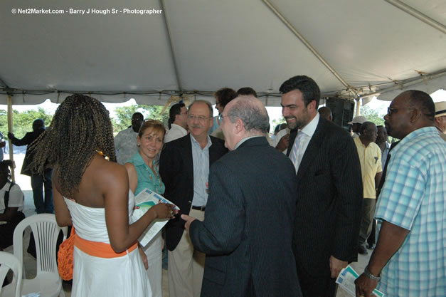 Palladium Hotels & Resorts - Groundbreaking of the 1600-Room Grand Palladium Lady Hamilton Resort & Spa and the Grand Palludium Jamaica Resort & Spa - Special Address: The Most Honorable Portia Simpson-Miller, O.N., M.P., Prime Minister of Jamaica - The Point, Lucea, Hanover, Saturday, November 11, 2006 @ 2:00 pm - Negril Travel Guide, Negril Jamaica WI - http://www.negriltravelguide.com - info@negriltravelguide.com...!