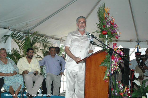 Palladium Hotels & Resorts - Groundbreaking of the 1600-Room Grand Palladium Lady Hamilton Resort & Spa and the Grand Palludium Jamaica Resort & Spa - Special Address: The Most Honorable Portia Simpson-Miller, O.N., M.P., Prime Minister of Jamaica - The Point, Lucea, Hanover, Saturday, November 11, 2006 @ 2:00 pm - Negril Travel Guide, Negril Jamaica WI - http://www.negriltravelguide.com - info@negriltravelguide.com...!