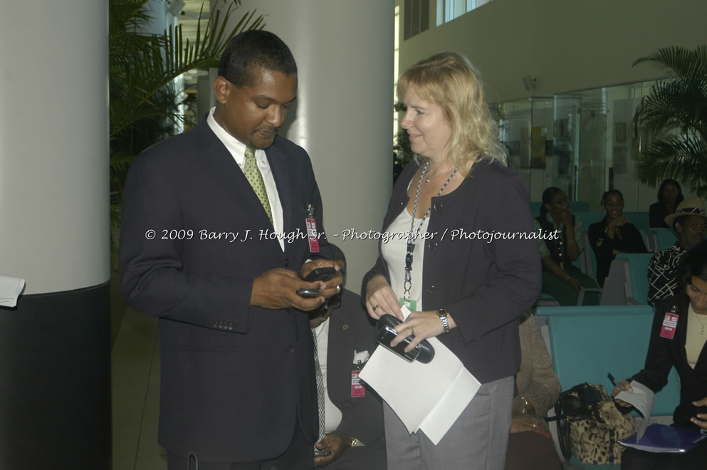  British Airways Inaugurates New Scheduled Service from London Gatwick Airport to Sangster International Airport, Montego Bay, Jamaica, Thursday, October 29, 2009 - Photographs by Barry J. Hough Sr. Photojournalist/Photograper - Photographs taken with a Nikon D70, D100, or D300 - Negril Travel Guide, Negril Jamaica WI - http://www.negriltravelguide.com - info@negriltravelguide.com...!