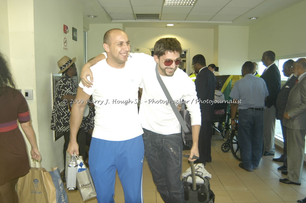  British Airways Inaugurates New Scheduled Service from London Gatwick Airport to Sangster International Airport, Montego Bay, Jamaica, Thursday, October 29, 2009 - Photographs by Barry J. Hough Sr. Photojournalist/Photograper - Photographs taken with a Nikon D70, D100, or D300 - Negril Travel Guide, Negril Jamaica WI - http://www.negriltravelguide.com - info@negriltravelguide.com...!