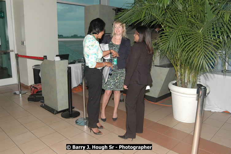 JetBue Airways' Inaugural Air Service between Sangster International Airport, Montego Bay and John F. Kennedy Airport, New York at MBJ Airports Sangster International Airport, Montego Bay, St. James, Jamaica - Thursday, May 21, 2009 - Photographs by Net2Market.com - Barry J. Hough Sr, Photographer/Photojournalist - Negril Travel Guide, Negril Jamaica WI - http://www.negriltravelguide.com - info@negriltravelguide.com...!