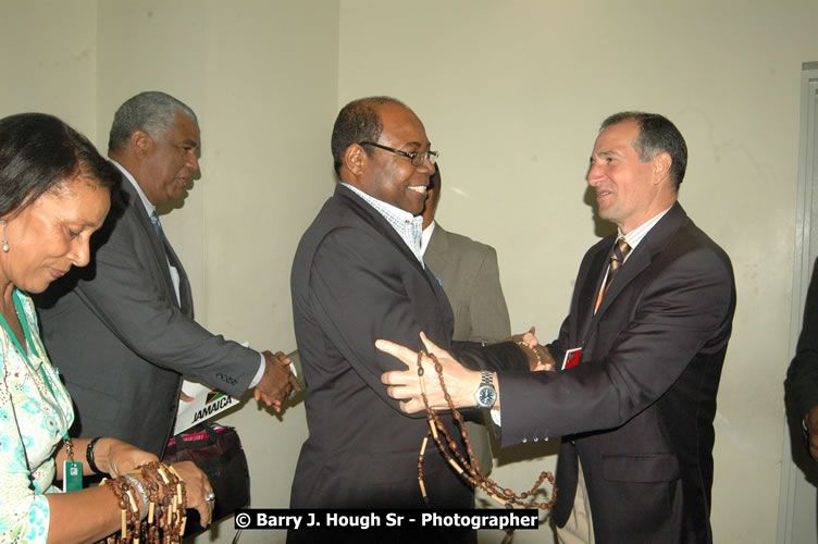 JetBue Airways' Inaugural Air Service between Sangster International Airport, Montego Bay and John F. Kennedy Airport, New York at MBJ Airports Sangster International Airport, Montego Bay, St. James, Jamaica - Thursday, May 21, 2009 - Photographs by Net2Market.com - Barry J. Hough Sr, Photographer/Photojournalist - Negril Travel Guide, Negril Jamaica WI - http://www.negriltravelguide.com - info@negriltravelguide.com...!