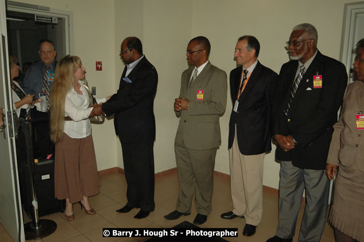 JetBue Airways' Inaugural Air Service between Sangster International Airport, Montego Bay and John F. Kennedy Airport, New York at MBJ Airports Sangster International Airport, Montego Bay, St. James, Jamaica - Thursday, May 21, 2009 - Photographs by Net2Market.com - Barry J. Hough Sr, Photographer/Photojournalist - Negril Travel Guide, Negril Jamaica WI - http://www.negriltravelguide.com - info@negriltravelguide.com...!