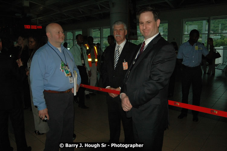 JetBue Airways' Inaugural Air Service between Sangster International Airport, Montego Bay and John F. Kennedy Airport, New York at MBJ Airports Sangster International Airport, Montego Bay, St. James, Jamaica - Thursday, May 21, 2009 - Photographs by Net2Market.com - Barry J. Hough Sr, Photographer/Photojournalist - Negril Travel Guide, Negril Jamaica WI - http://www.negriltravelguide.com - info@negriltravelguide.com...!