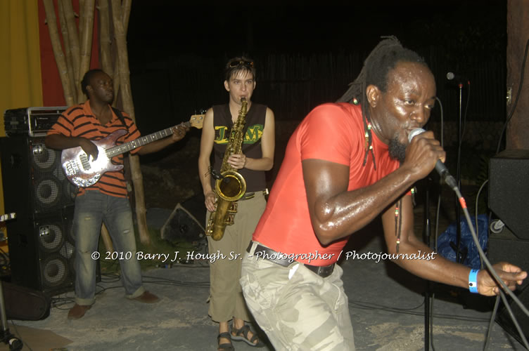 Mystic Bowie Ablum Launch featuring Mystic Bowie and Friends - November 10, 2009 @ Negril Escape Resort and Spa, Tuesday, February 3, 2009 - One Love Drive, West End, Negril, Westmoreland, Jamaica W.I. - Photographs by Net2Market.com - Barry J. Hough Sr, Photographer/Photojournalist - The Negril Travel Guide - Negril's and Jamaica's Number One Concert Photography Web Site with over 40,000 Jamaican Concert photographs Published -  Negril Travel Guide, Negril Jamaica WI - http://www.negriltravelguide.com - info@negriltravelguide.com...!