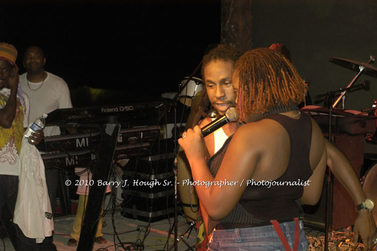 JAH Cure - Live In Concert @ Negril Escape Resort and Spa, December 15, 2009, One Love Drive, West End, Negril, Westmoreland, Jamaica W.I. - Photographs by Net2Market.com - Barry J. Hough Sr, Photographer/Photojournalist - Negril Travel Guide, Negril Jamaica WI - http://www.negriltravelguide.com - info@negriltravelguide.com...!