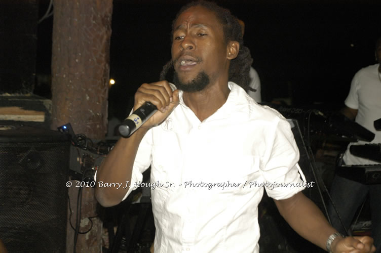 JAH Cure - Live In Concert @ Negril Escape Resort and Spa, December 15, 2009, One Love Drive, West End, Negril, Westmoreland, Jamaica W.I. - Photographs by Net2Market.com - Barry J. Hough Sr, Photographer/Photojournalist - Negril Travel Guide, Negril Jamaica WI - http://www.negriltravelguide.com - info@negriltravelguide.com...!