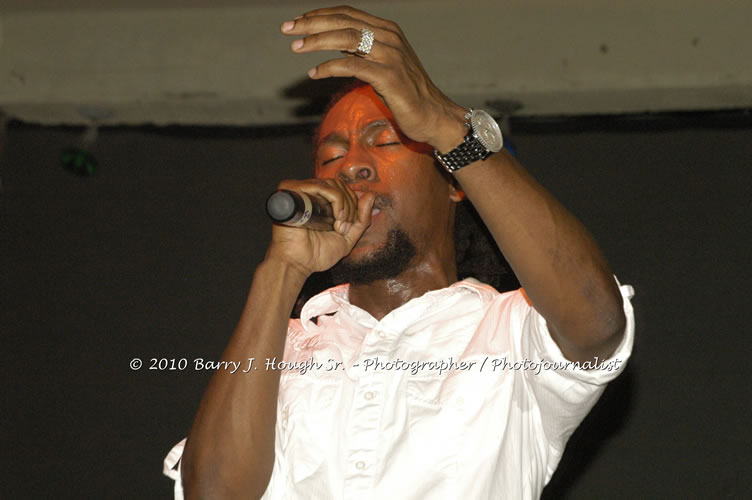 JAH Cure - Live In Concert @ Negril Escape Resort and Spa, December 15, 2009, One Love Drive, West End, Negril, Westmoreland, Jamaica W.I. - Photographs by Net2Market.com - Barry J. Hough Sr, Photographer/Photojournalist - Negril Travel Guide, Negril Jamaica WI - http://www.negriltravelguide.com - info@negriltravelguide.com...!