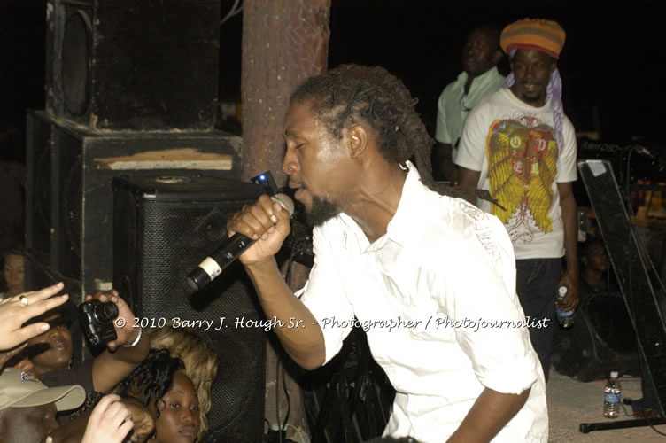 JAH Cure - Live In Concert @ Negril Escape Resort and Spa, December 15, 2009, One Love Drive, West End, Negril, Westmoreland, Jamaica W.I. - Photographs by Net2Market.com - Barry J. Hough Sr, Photographer/Photojournalist - Negril Travel Guide, Negril Jamaica WI - http://www.negriltravelguide.com - info@negriltravelguide.com...!