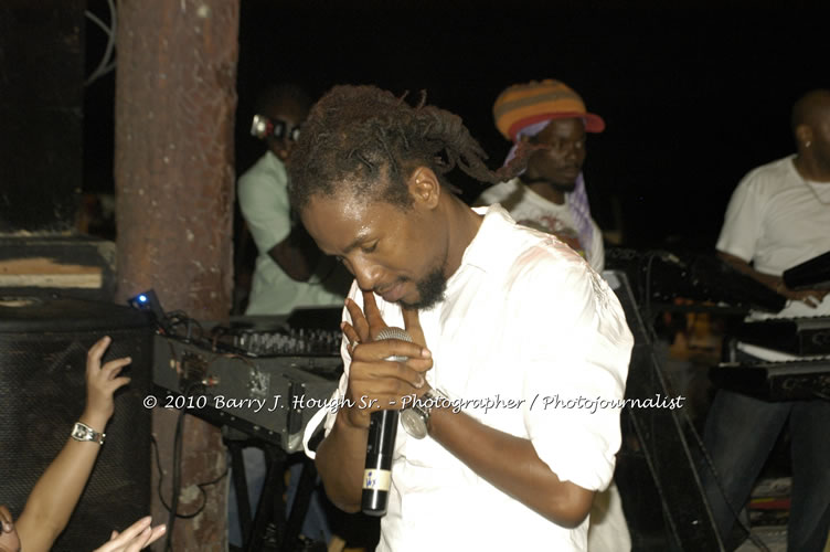 JAH Cure - Live In Concert @ Negril Escape Resort and Spa, December 15, 2009, One Love Drive, West End, Negril, Westmoreland, Jamaica W.I. - Photographs by Net2Market.com - Barry J. Hough Sr, Photographer/Photojournalist - Negril Travel Guide, Negril Jamaica WI - http://www.negriltravelguide.com - info@negriltravelguide.com...!