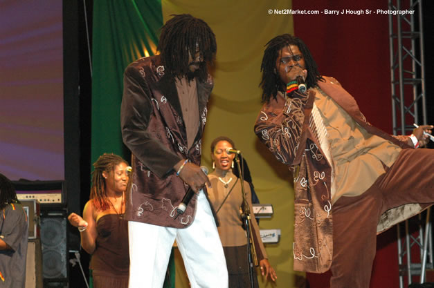Sugar Roy & Conroy Crystal @ Tru-Juice Rebel Salute 2007 - Saturday, January 13, 2007, Port Kaiser Sports Club, St. Elizabeth - Negril Travel Guide, Negril Jamaica WI - http://www.negriltravelguide.com - info@negriltravelguide.com...!