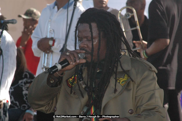 Luciano at Tru-Juice Rebel Salute 2008 - The 15th staging of Tru-Juice Rebel Salute, Saturday, January 12, 2008, Port Kaiser Sports Club, St. Elizabeth, Jamaica W.I. - Photographs by Net2Market.com - Barry J. Hough Sr, Photographer - Negril Travel Guide, Negril Jamaica WI - http://www.negriltravelguide.com - info@negriltravelguide.com...!