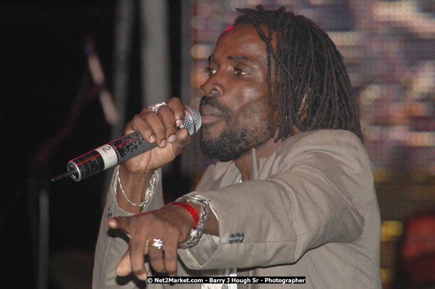 Luton Fyah at Tru-Juice Rebel Salute 2008 - The 15th staging of Tru-Juice Rebel Salute, Saturday, January 12, 2008, Port Kaiser Sports Club, St. Elizabeth, Jamaica W.I. - Photographs by Net2Market.com - Barry J. Hough Sr, Photographer - Negril Travel Guide, Negril Jamaica WI - http://www.negriltravelguide.com - info@negriltravelguide.com...!