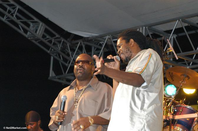 Josey Wales & Charlie Chaplin - Red Stripe Reggae Sumfest 2005 - Rockers Night - July 20th, 2005 - Negril Travel Guide, Negril Jamaica WI - http://www.negriltravelguide.com - info@negriltravelguide.com...!