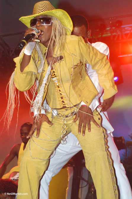 Spice - Red Stripe Reggae Sumfest 2005 - Dancehall Night - July 21th, 2005 - Negril Travel Guide, Negril Jamaica WI - http://www.negriltravelguide.com - info@negriltravelguide.com...!