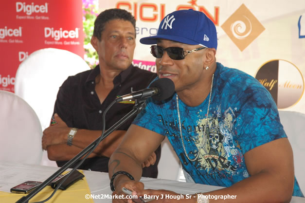 LL Cool J - Shaggy - Press Conference @ Richmond Hill Inn, Montego Bay - Red Stripe Reggae Sumfest at Catherine Hall, Montego Bay, St James, Jamaica W.I. - Negril Travel Guide.com, Negril Jamaica WI - http://www.negriltravelguide.com - info@negriltravelguide.com...!