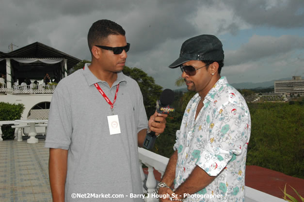 LL Cool J - Shaggy - Press Conference @ Richmond Hill Inn, Montego Bay - Red Stripe Reggae Sumfest at Catherine Hall, Montego Bay, St James, Jamaica W.I. - Negril Travel Guide.com, Negril Jamaica WI - http://www.negriltravelguide.com - info@negriltravelguide.com...!