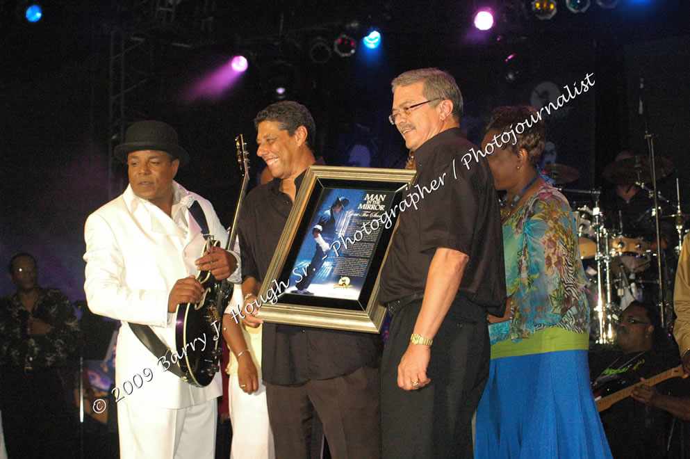  Michael Jackson - A Lifetime Achievement Award was presented to Michael Jackson and received by Tito Jackson @ Reggae Sumfest 2009 - International Night 2 - Reggae Sumfest 2009,Catherine Hall, Montego Bay, St. James, Jamaica W.I. - Saturaday, July 25, 2009 - Reggae Sumfest 2009, July 19 - 25, 2009 - Photographs by Net2Market.com - Barry J. Hough Sr. Photojournalist/Photograper - Photographs taken with a Nikon D70, D100, or D300 - Negril Travel Guide, Negril Jamaica WI - http://www.negriltravelguide.com - info@negriltravelguide.com...!