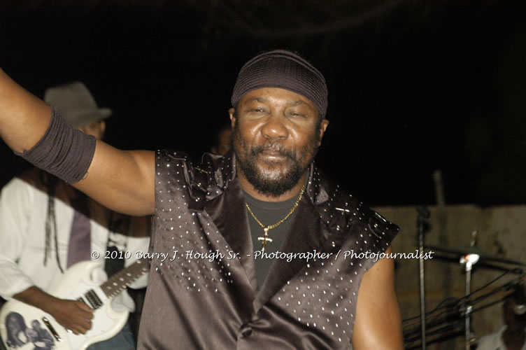 Toots and the Maytals - Grammy Award Winner @ Negril Fest - Presented by Money Cologne Promotions - Special Guest Star Jamaica Michael Jackson, Stama, Adeebe - Backed by Hurricane Band, MC Rev. BB on January 6, 2010 @ Roots Bamboo, Norman Manley Boulevard, Negril, Westmoreland, Jamaica W.I. - Photographs by Net2Market.com - Barry J. Hough Sr, Photographer/Photojournalist - The Negril Travel Guide - Negril's and Jamaica's Number One Concert Photography Web Site with over 40,000 Jamaican Concert photographs Published -  Negril Travel Guide, Negril Jamaica WI - http://www.negriltravelguide.com - info@negriltravelguide.com...!