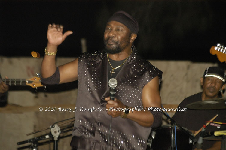 Toots and the Maytals - Grammy Award Winner @ Negril Fest - Presented by Money Cologne Promotions - Special Guest Star Jamaica Michael Jackson, Stama, Adeebe - Backed by Hurricane Band, MC Rev. BB on January 6, 2010 @ Roots Bamboo, Norman Manley Boulevard, Negril, Westmoreland, Jamaica W.I. - Photographs by Net2Market.com - Barry J. Hough Sr, Photographer/Photojournalist - The Negril Travel Guide - Negril's and Jamaica's Number One Concert Photography Web Site with over 40,000 Jamaican Concert photographs Published -  Negril Travel Guide, Negril Jamaica WI - http://www.negriltravelguide.com - info@negriltravelguide.com...!