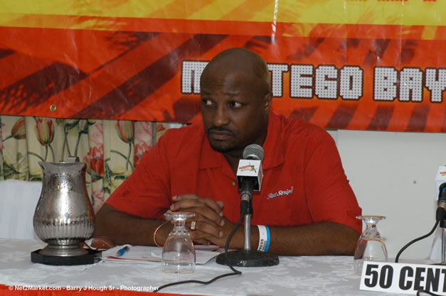 Press Conference Half Moon - Ignition - The Internation Fire Blazes - Friday, July 21, 2006 - Montego Bay, Jamaica - Negril Travel Guide, Negril Jamaica WI - http://www.negriltravelguide.com - info@negriltravelguide.com...!