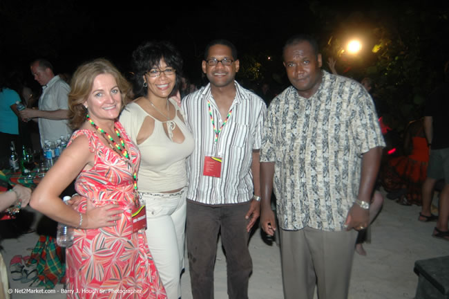 Half Moon Resort Party - Virgin Atlantic Inaugural Flight To Montego Bay, Jamaica Photos - Sir Richard Bronson, President & Family, and 450 Passengers - Party Royal Pavillion at Half Moon Resort, Montego Bay, Jamaica - Monday, July 3, 2006 - Negril Travel Guide, Negril Jamaica WI - http://www.negriltravelguide.com - info@negriltravelguide.com...!