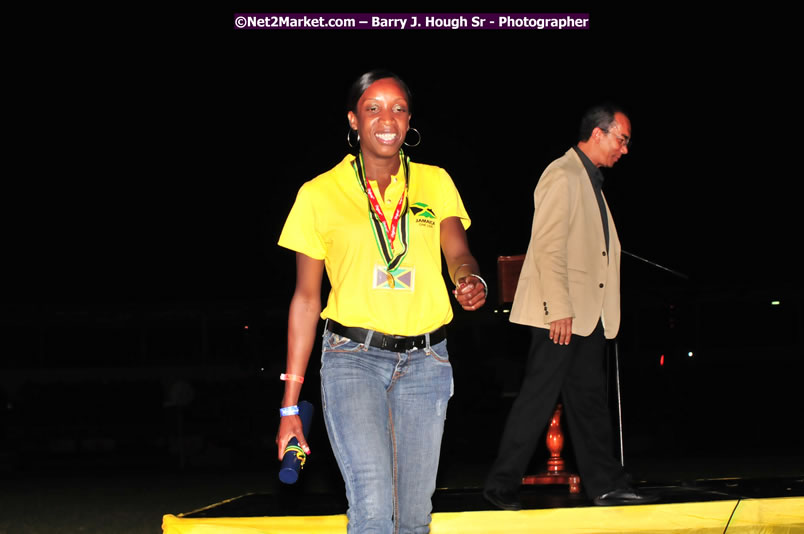 Jamaica's Athletes Celebration - Western Olympics Sports Gala & Trelawny Homecoming - Wednesday, October 8, 2008 - Photographs by Net2Market.com - Barry J. Hough Sr. Photojournalist/Photograper - Photographs taken with a Nikon D300 - Negril Travel Guide, Negril Jamaica WI - http://www.negriltravelguide.com - info@negriltravelguide.com...!