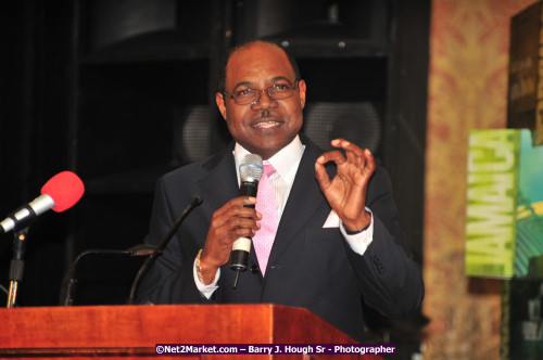 The Hon. Edmund Bartlett - Minister of Tourism's Address at the Olympic Athletes Reception at the Ritz Carlton - Jamaican Happenings & Events - Negril Travel Guide, Negril Jamaica WI - http://www.negriltravelguide.com - info@negriltravelguide.com...!